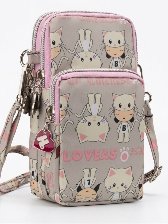 Handbags - Crossbody Bag Phone Sleeve Concert Venue Festival Adjustable Strap Arm Wrist NWT
